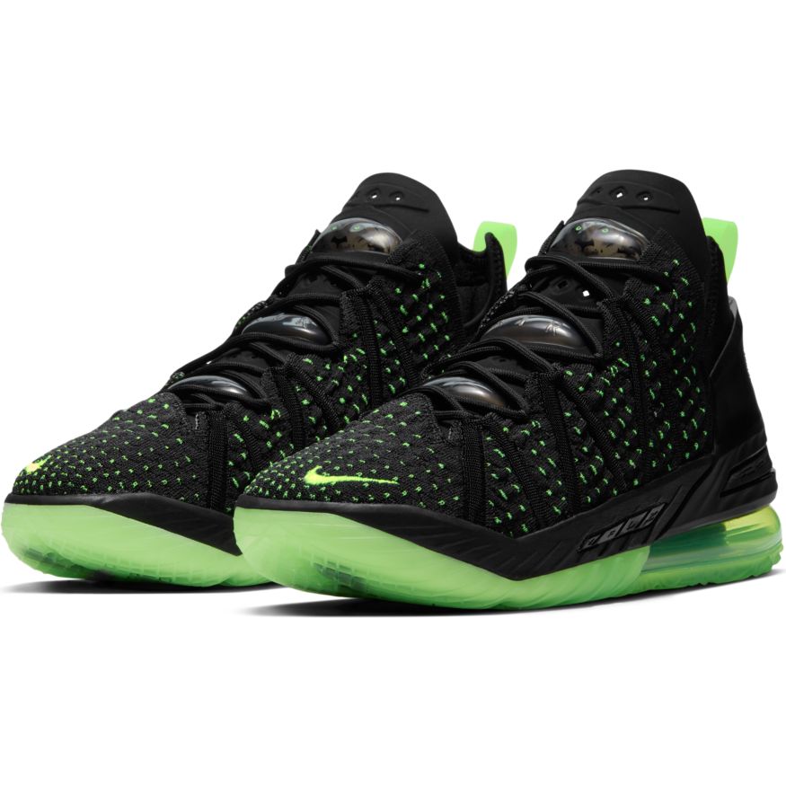 lebron black and green