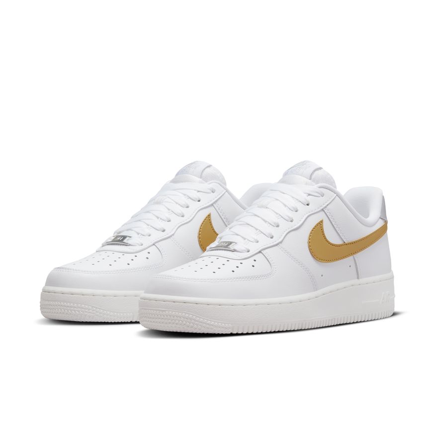 nike air force 1 '07 gold