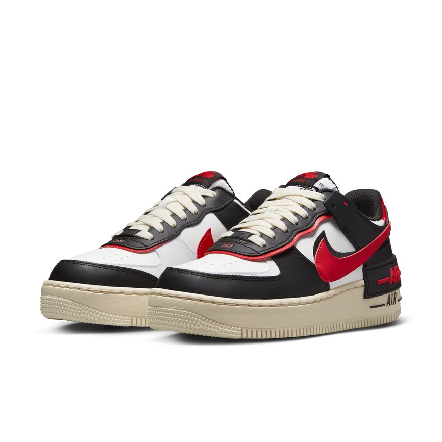 Women's Nike AF1 Shadow "Summit White University Red The Closet Inc.