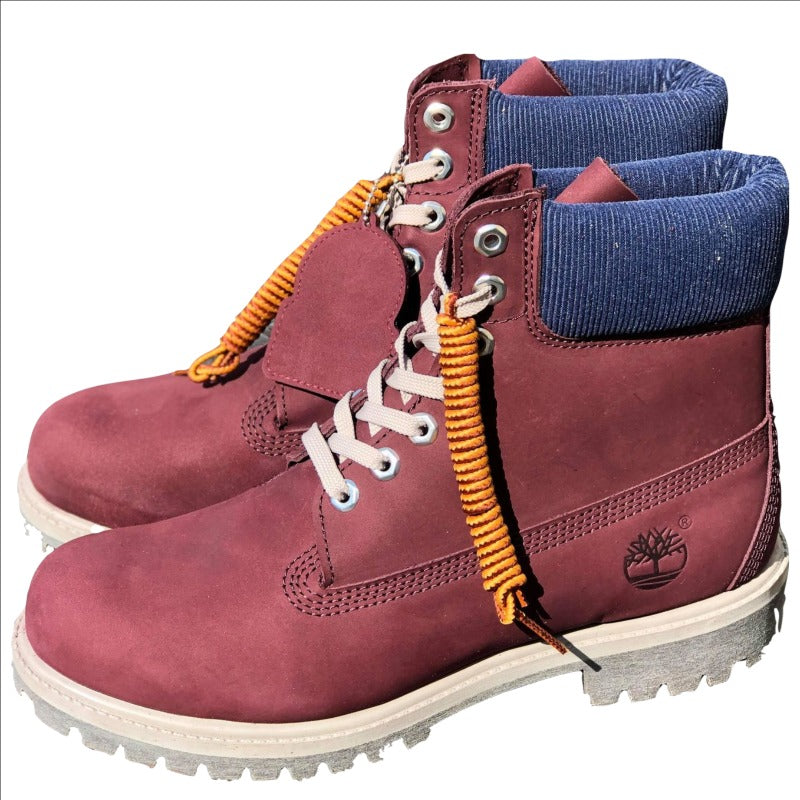 timberland burgundy nubuck