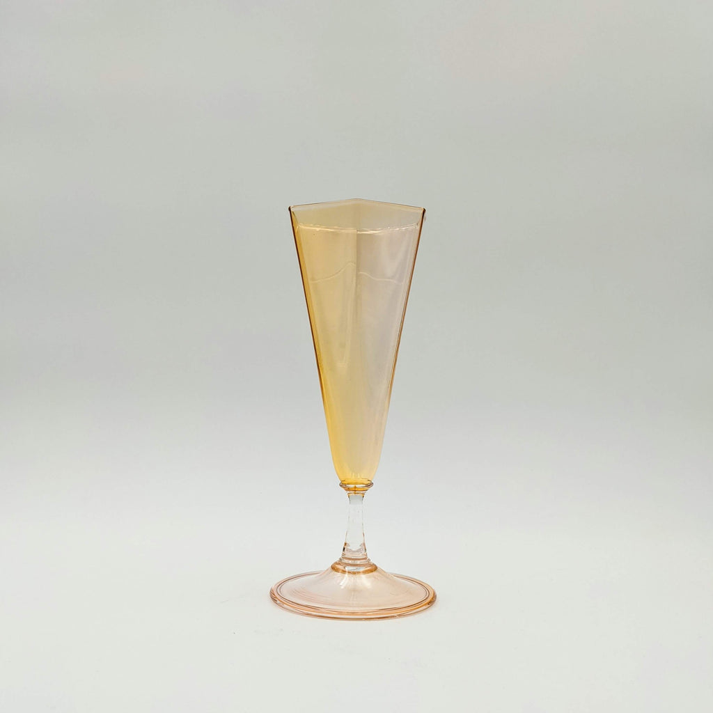 Cream Champagne Stemware