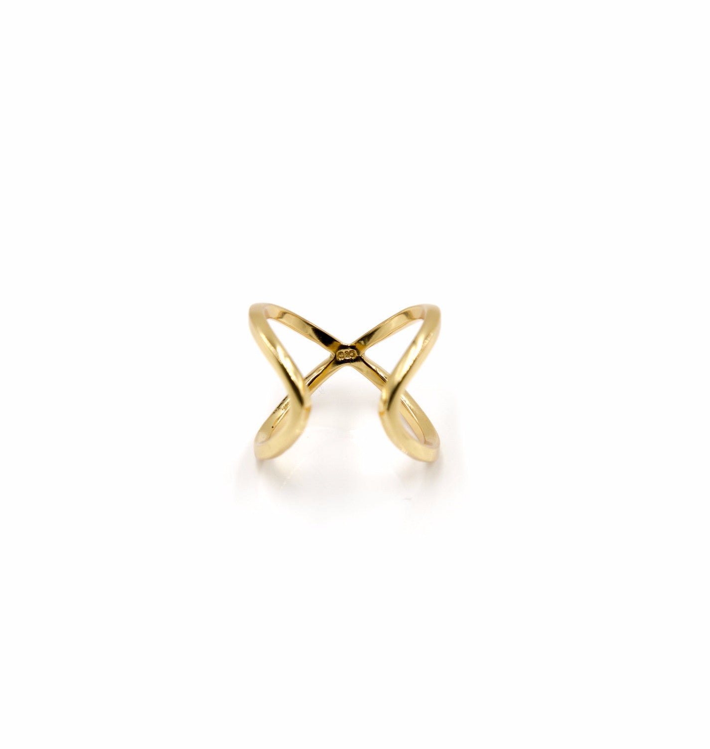 Hug Me Ring, Gold – Natalie B. Jewelry