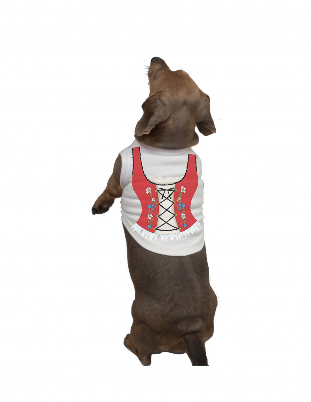 German Dog Tee Shirt: Dirndl