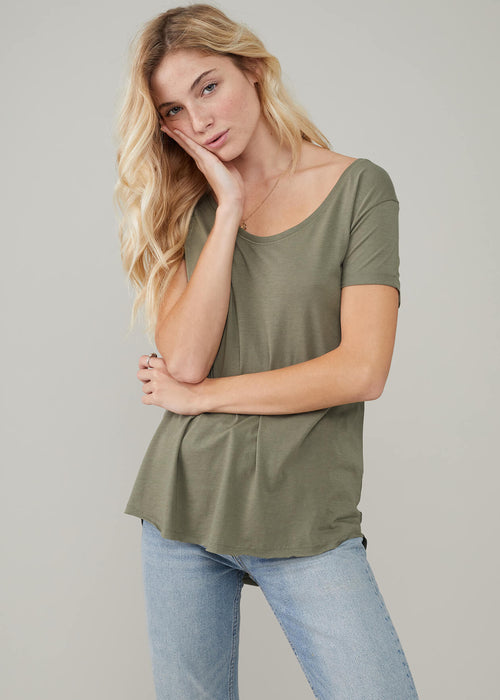 GreenArmy Green Boyfriend Tee | Designer Basics | Shop South Parade Now L