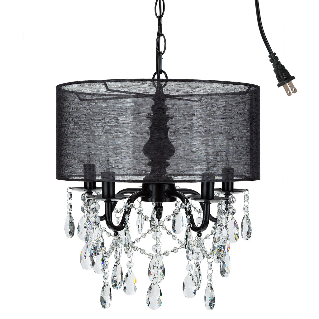 plug in chandelier ideas