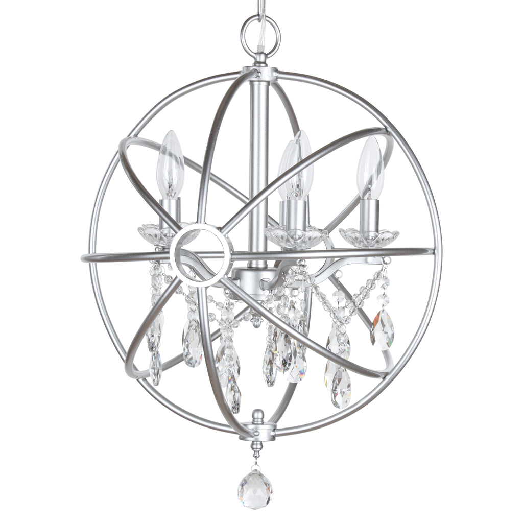 modern orb chandelier