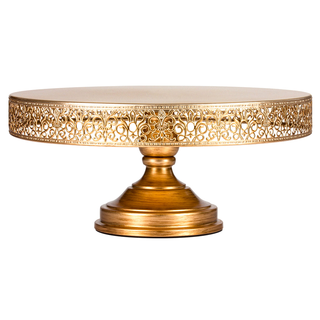16 Antique Gold  Wedding  Cake  Stand  Amalfi Decor