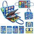Toddler Montessori Busy Board Activities Education Toys Basic Dress Motor Skills Baby Travel Learning Toys For Christmas Gift