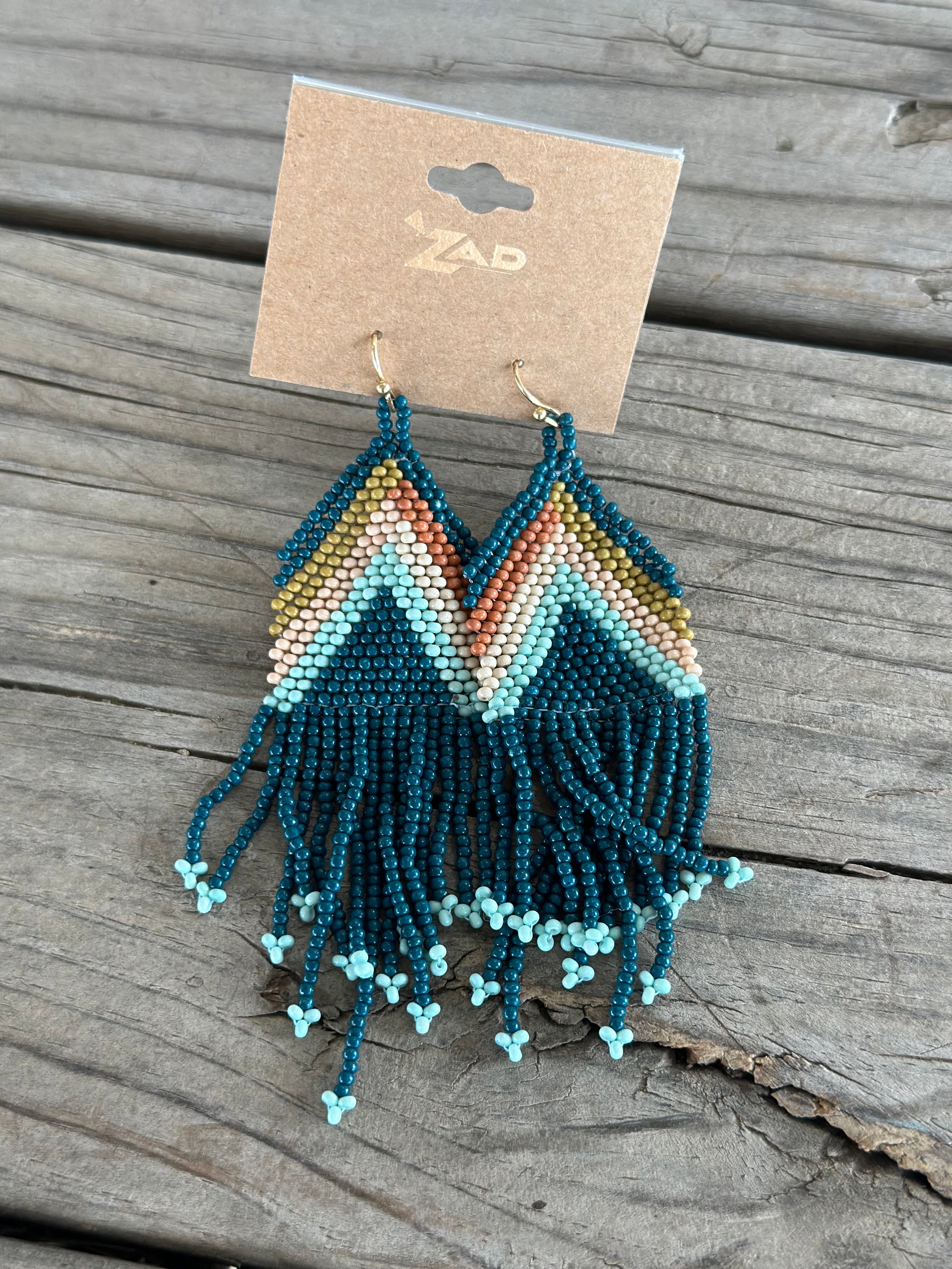 Boho Beaded Earrings