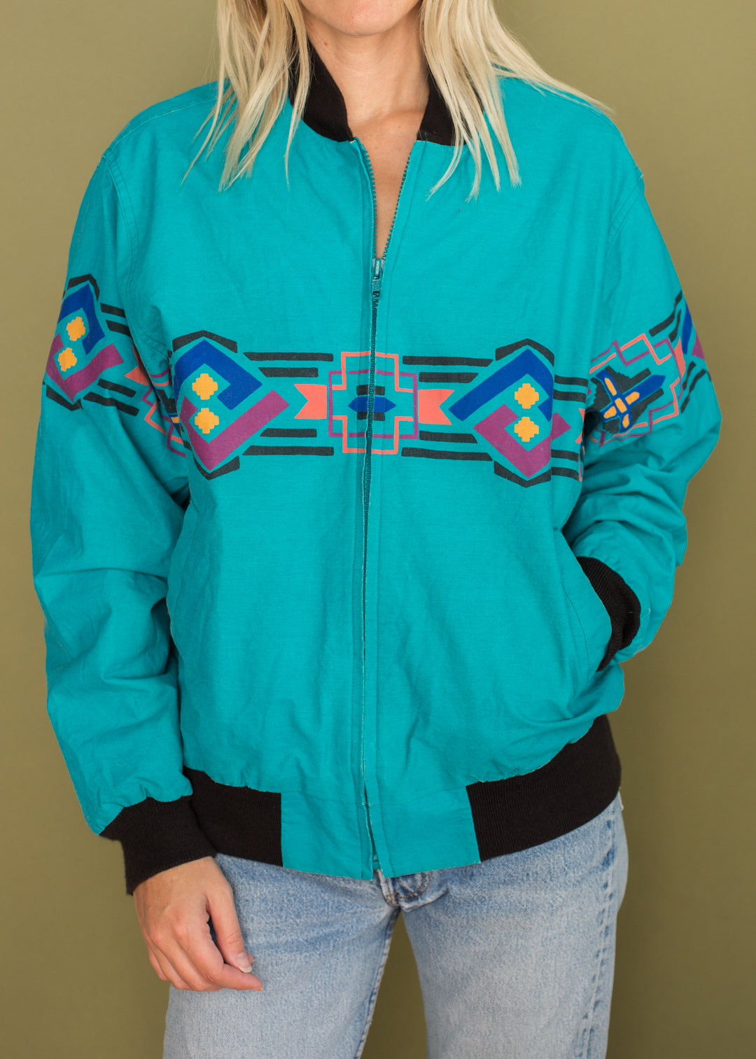 Vintage Wrangler Southwestern Jacket – Electric West