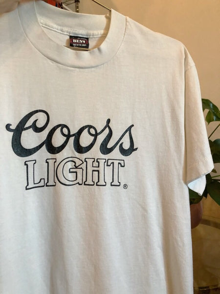 Vintage 90s Coors Light Tee | Electric West