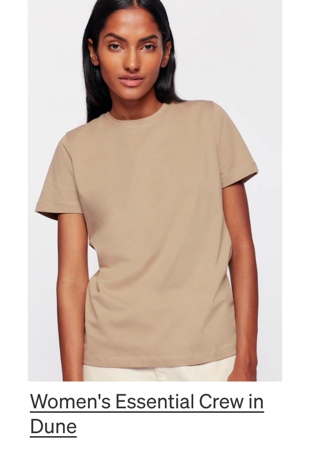 Women's Essential Crew in Dune