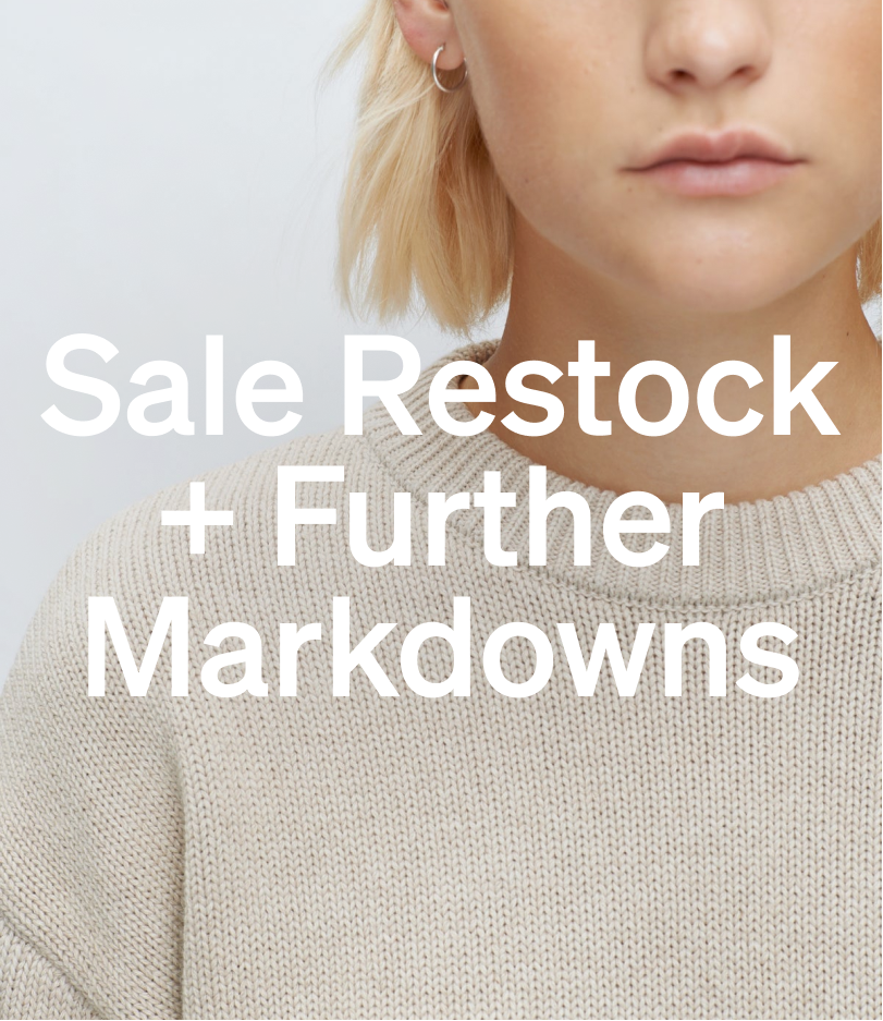 Sale Restock + Further Markdowns