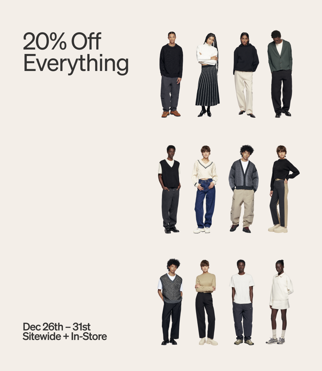 20% Off Everything