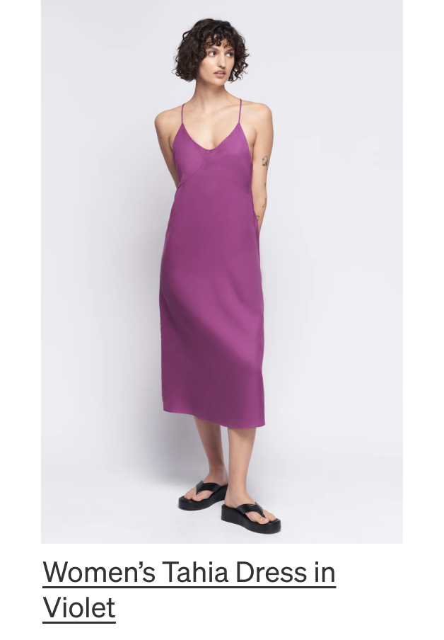 Women's Tahia Dress in Violet