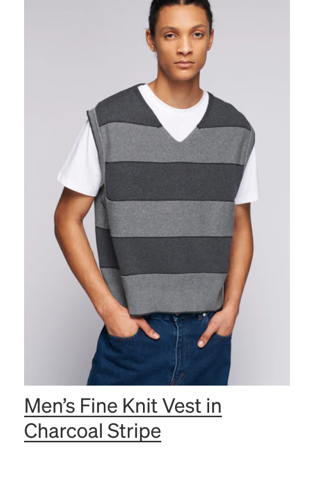 Fine Knit Vest