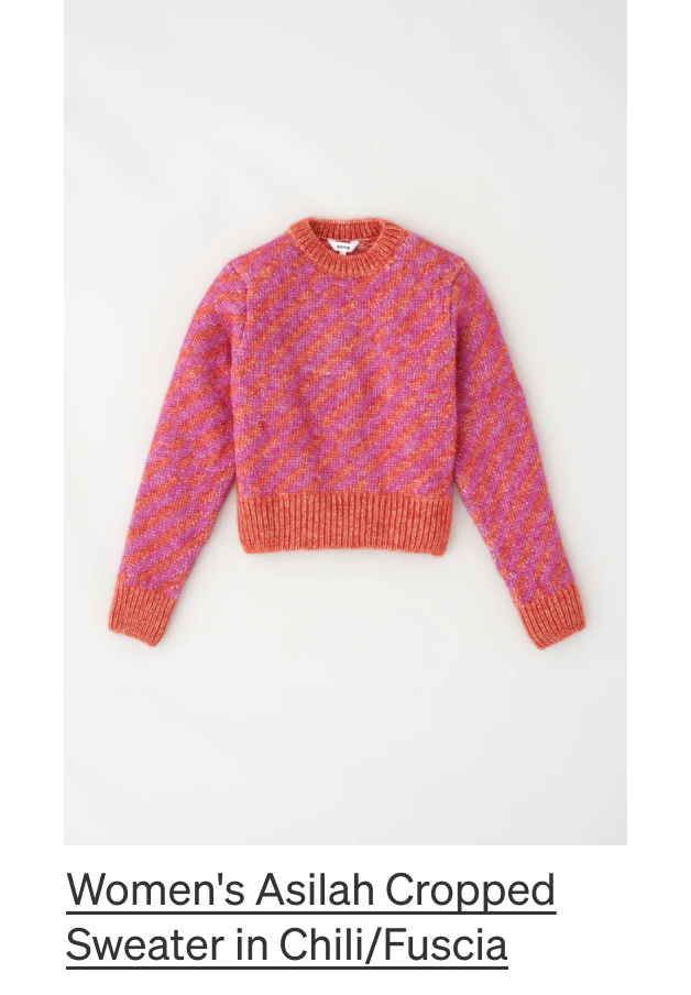 Asilah Sweater Chili/Fuscia