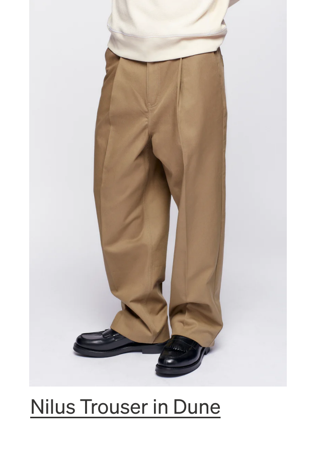 Nilus Trouser in Dune