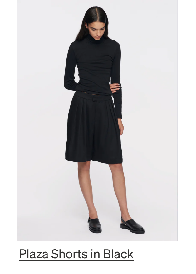 Plaza Shorts Black