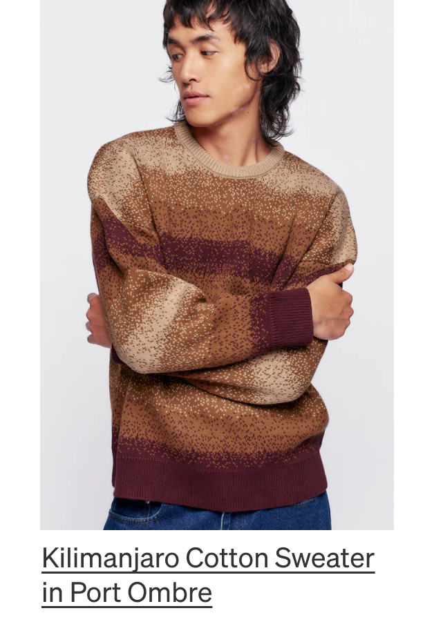 Kilimanjaro Cotton Sweater