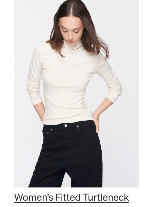 Women's Fitted Turtleneck