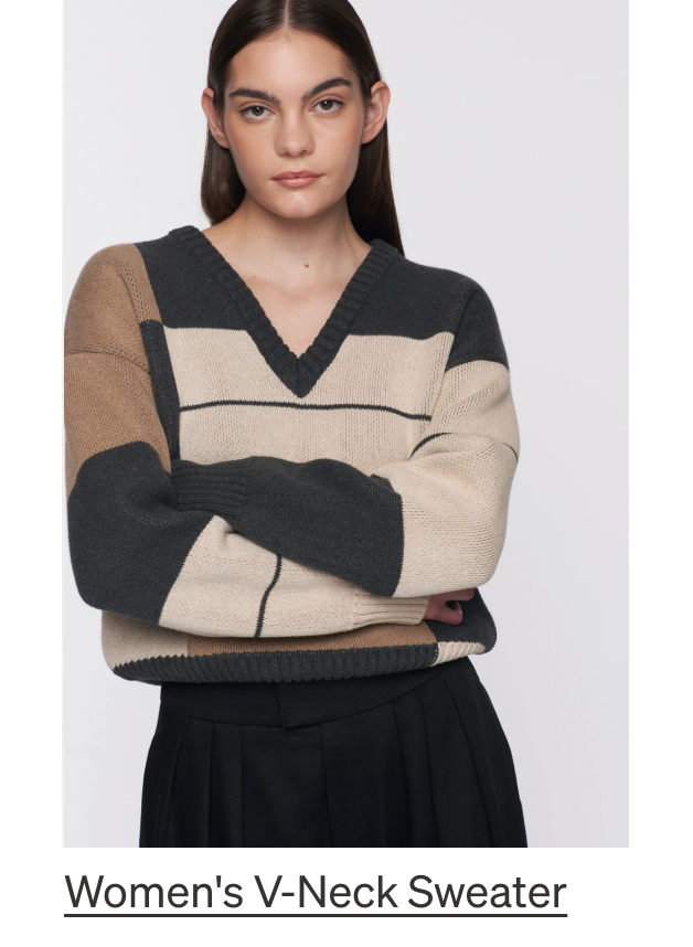 Women's V-Neck Sweater