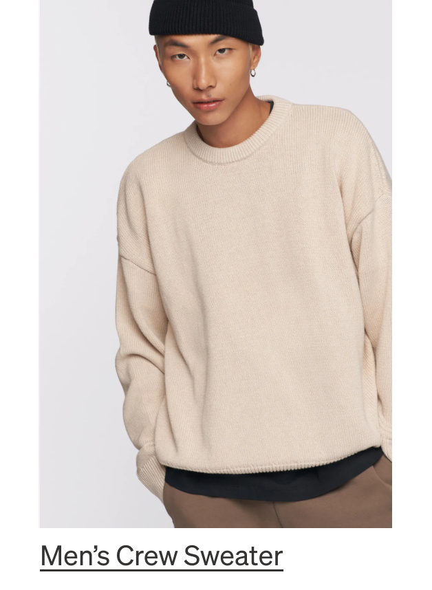 Men's Crew Sweater