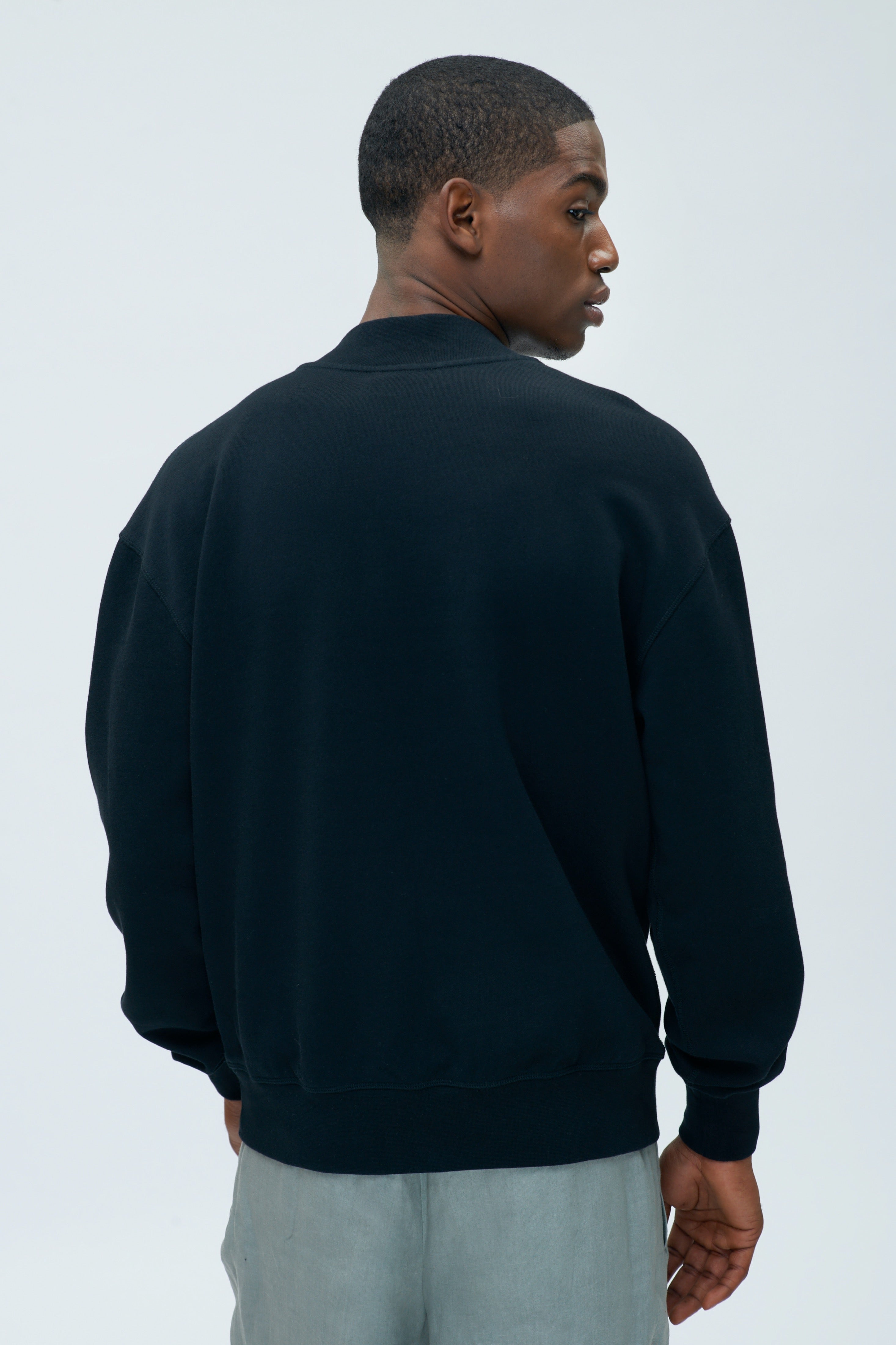 tenderloin crew neck sweat black