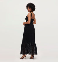 The Lace Anjuli Nap Dress - Black Lace Nav Image 1