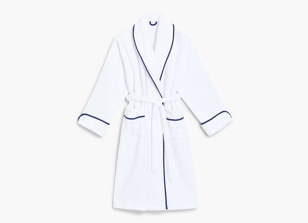 The Men's Hotel Robe - Navy – Hill House Home