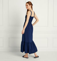 The Anjuli Nap Dress - Navy Crepe Nav Image 3