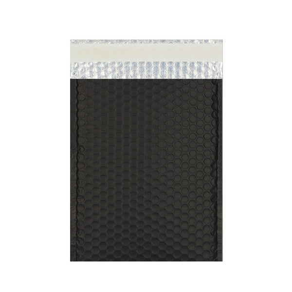 Black Matt Metallic Bubble Bags Pocket Peel and Seal - Envelope Kings