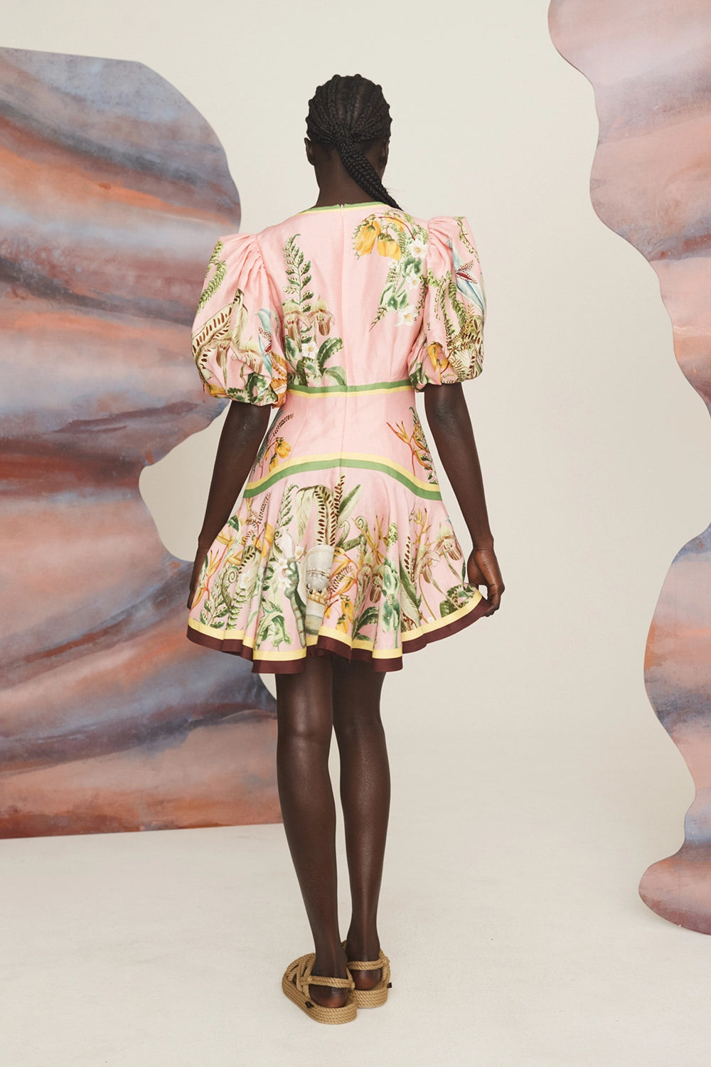 ALEMAIS | PAPAYA MINI DRESS