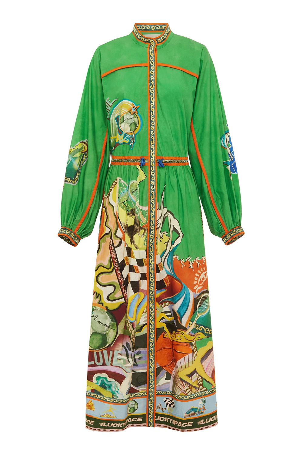 ALEMAIS | LUCKY PACE SHIRTDRESS