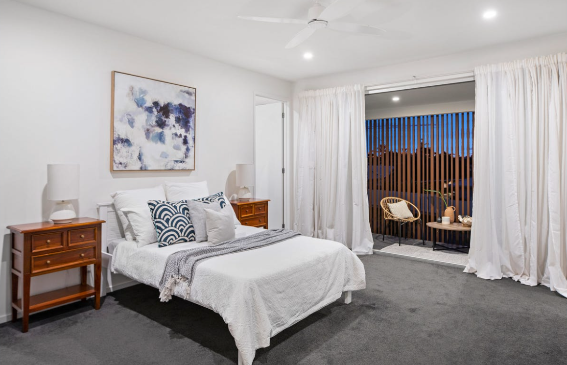 property-styling-burleigh-waters-qld-vintage-eclectic-bedroom-two