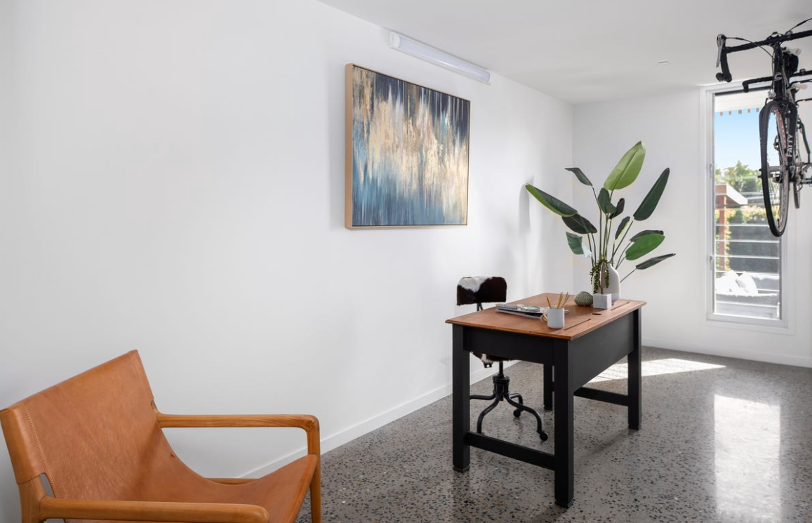 property-styling-burleigh-waters-qld-vintage-eclectic-office-study