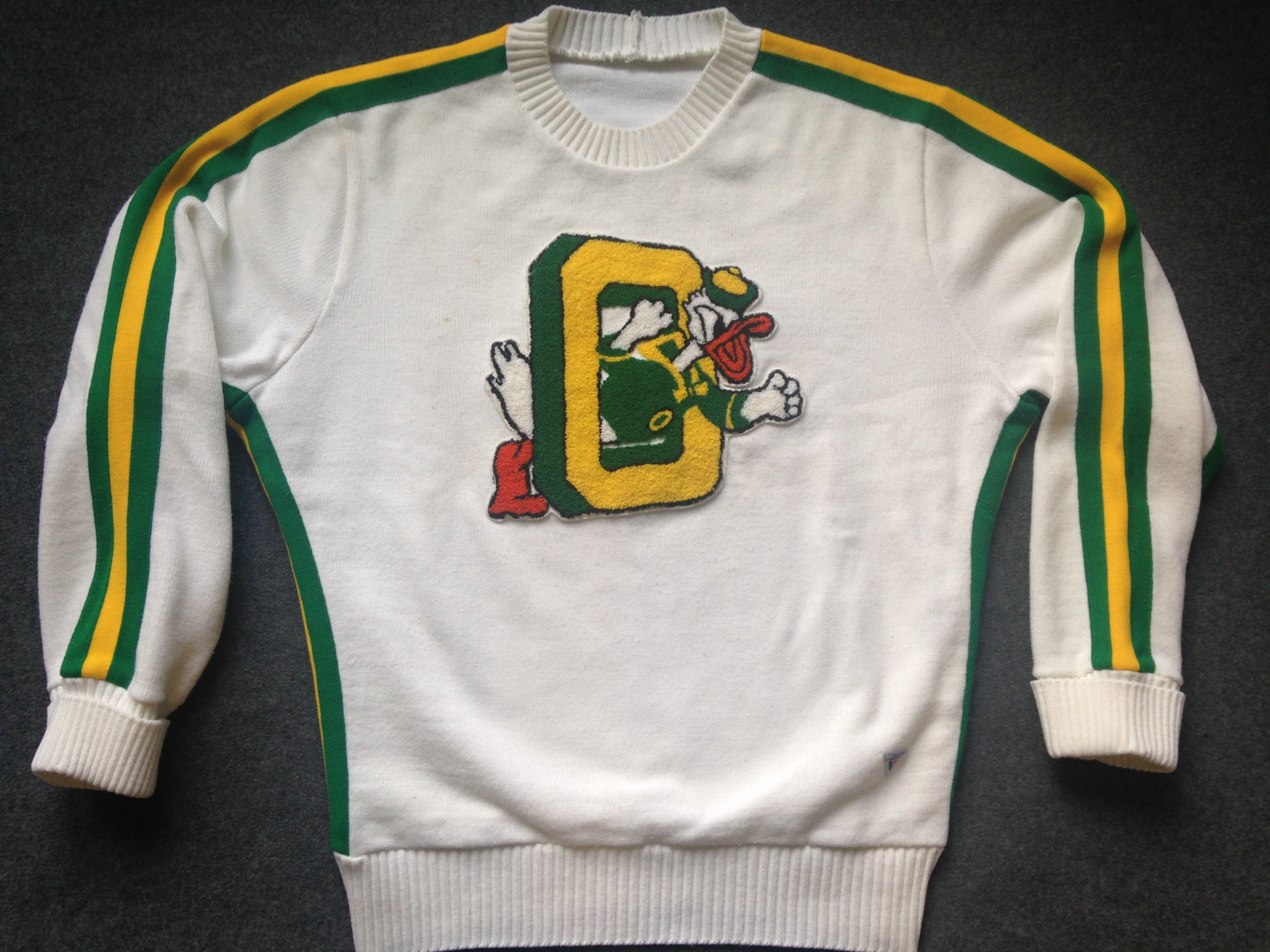 vintage oregon ducks jersey