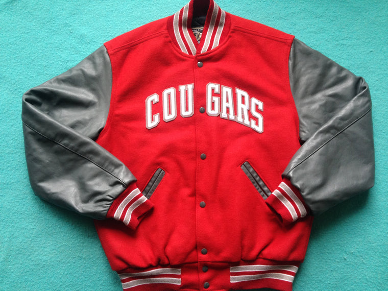 Vintage sports gear, vintage starter jackets, vintage letterman jacket