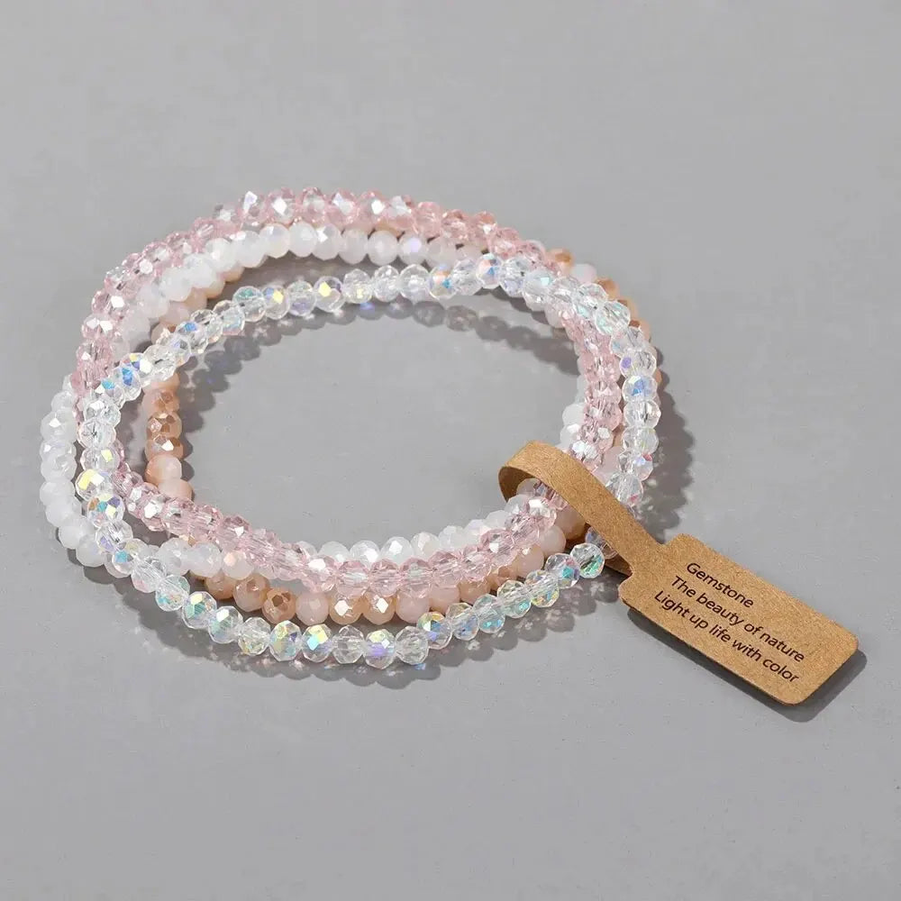 Aurora Bead Bracelets (Set of 4) 4