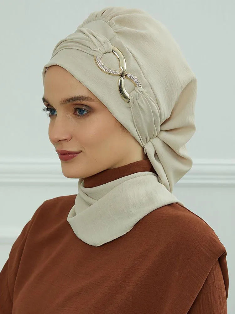 Elegant Jersey Turban Headwrap