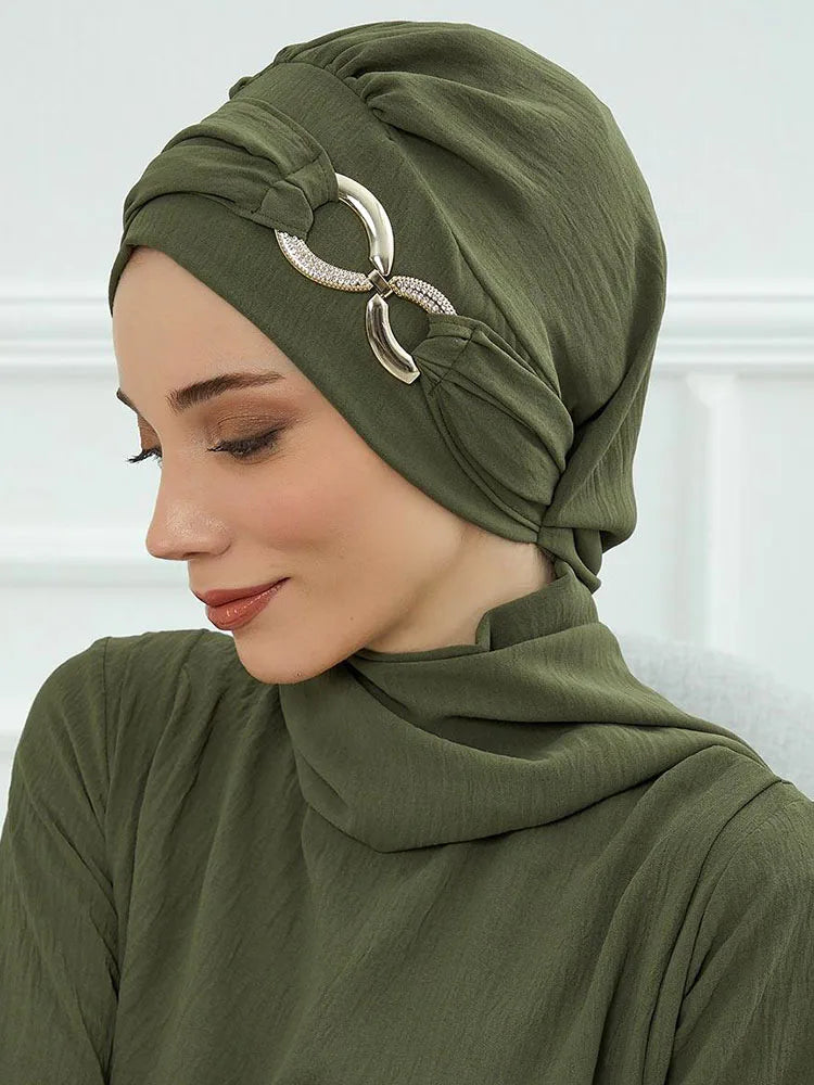 Elegant Jersey Turban Headwrap 2