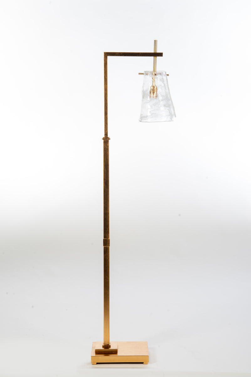 valencia floor lamp brass