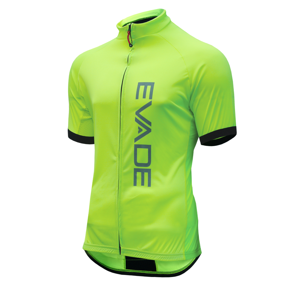 lime green cycling jersey