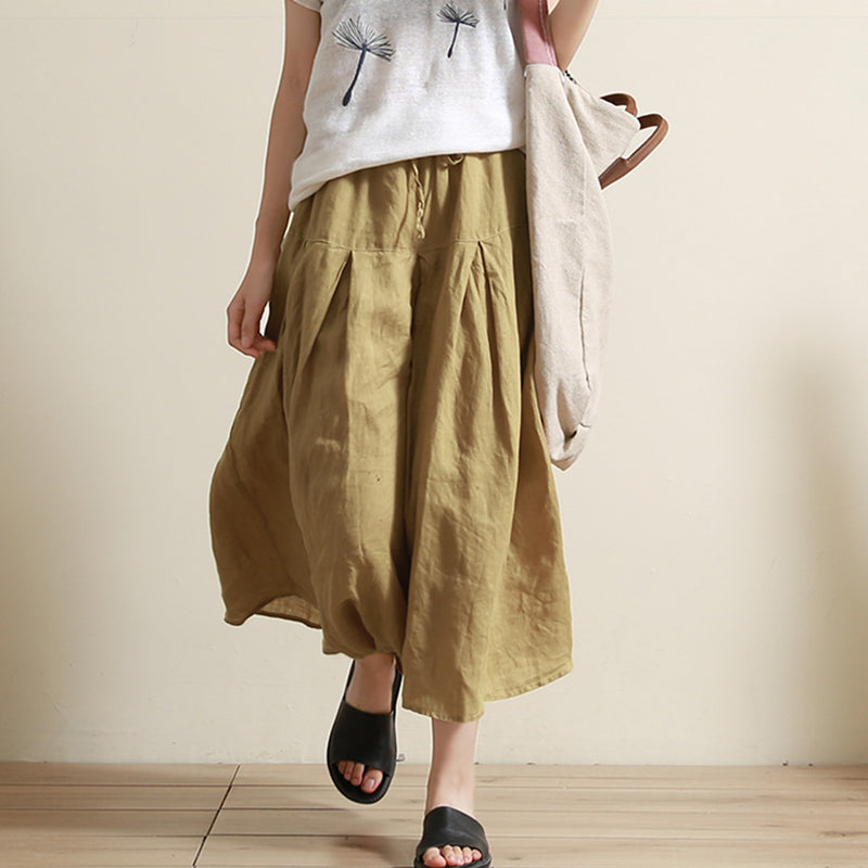 casual linen trousers