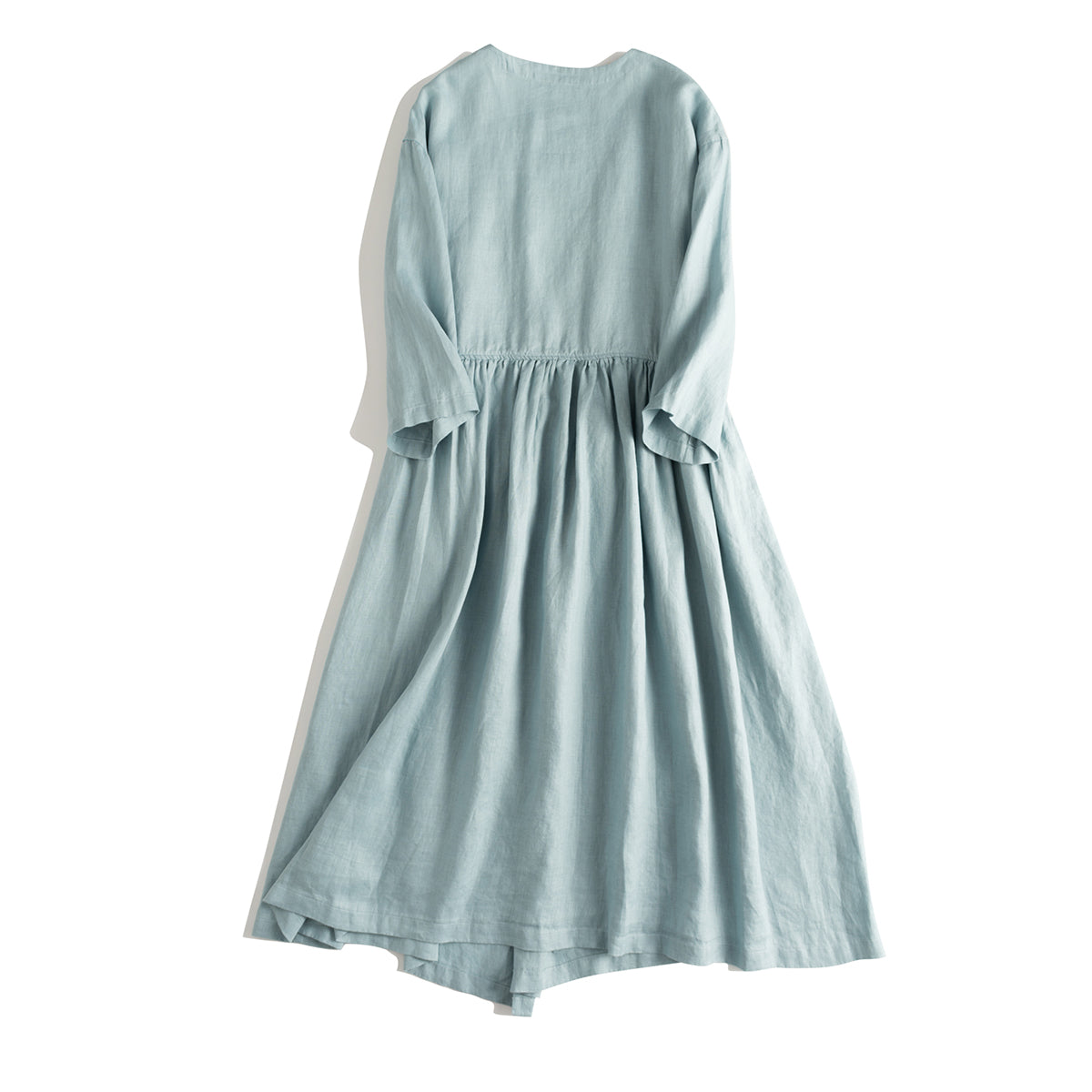 Loose Drawing Linen Summer Dresses Women Clothes– FantasyLinen