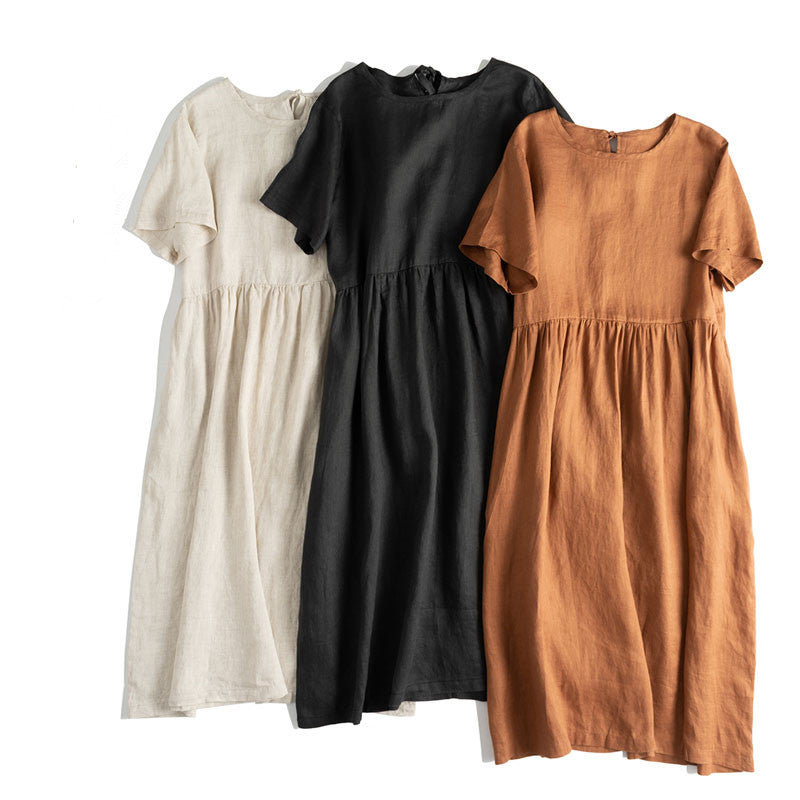 pure linen dresses