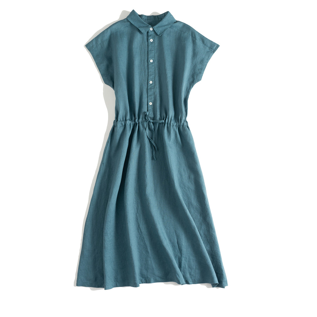 Women Casual Linen Maxi Dresses Summer Loose Clothes– FantasyLinen