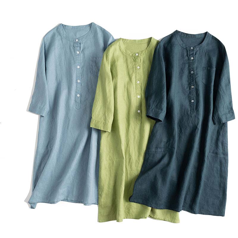 simple linen clothing
