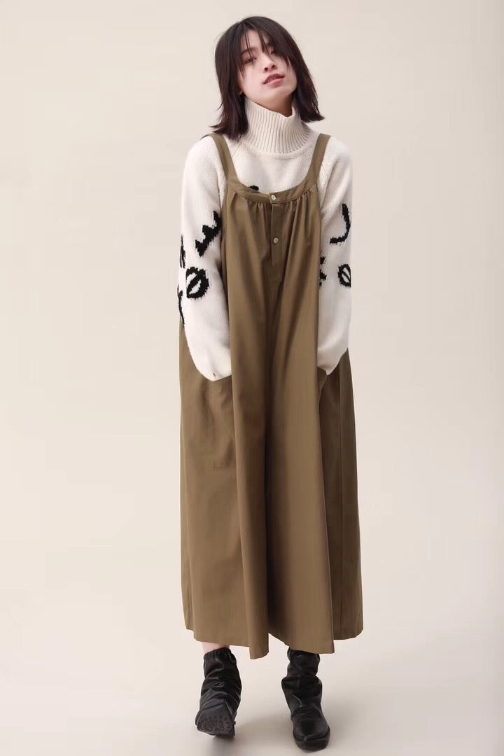 Spring Wide Leg Overalls Cotton Warm Casual Women Jumpsuits /Trousers ...