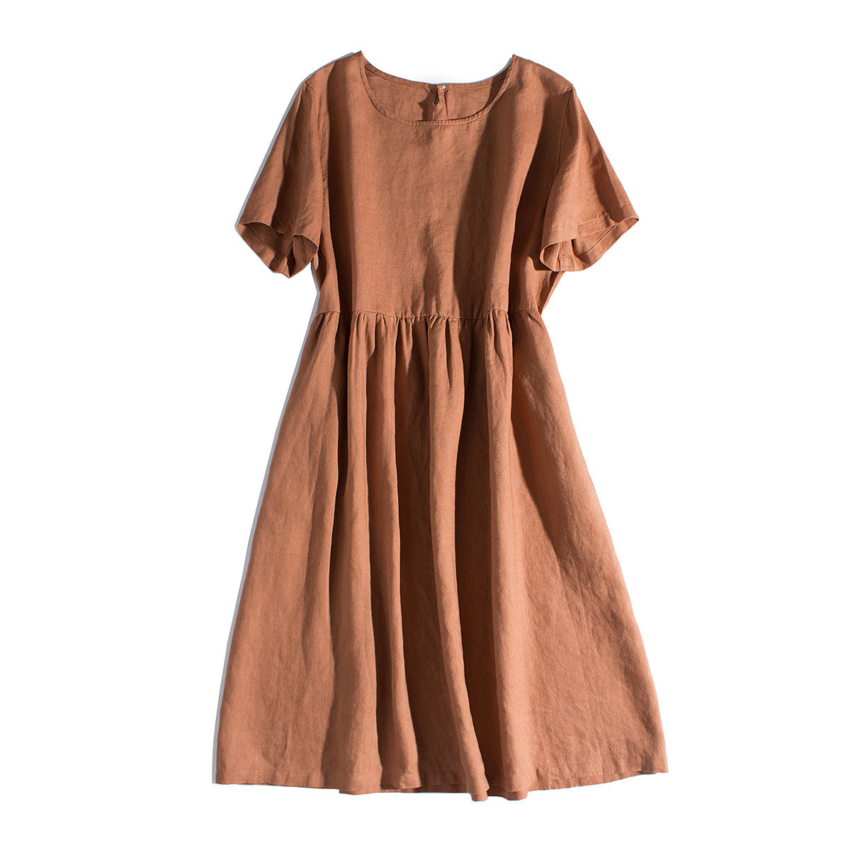 Simple Pure Color Linen Dresses Women Clothes– FantasyLinen